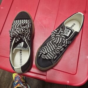Converse Monochrome Zigzag Sneakers